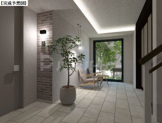 ロビー　※完成予定パース