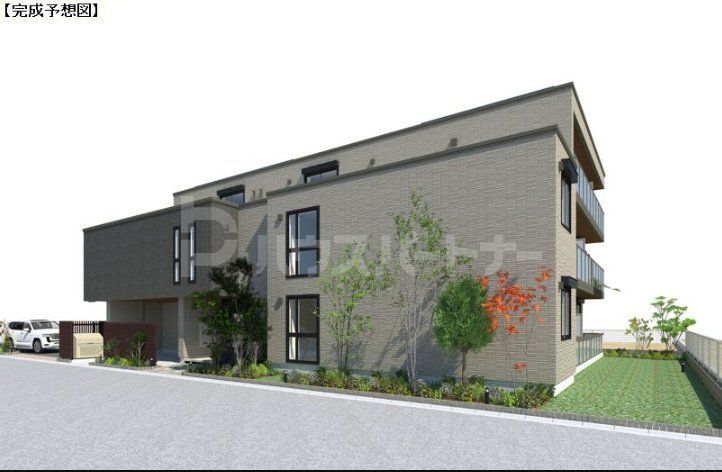 建物外観　※完成予定パース