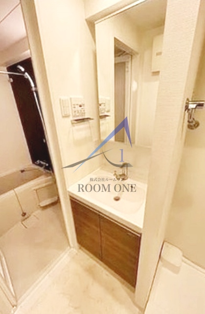 洗面設備　洗面台です。