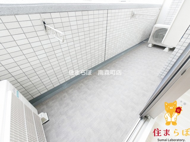 バルコニー　日常使いを想像しながら