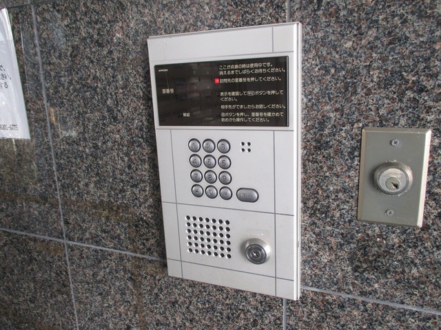 セキュリティ　オートロックが有るので安心ですね