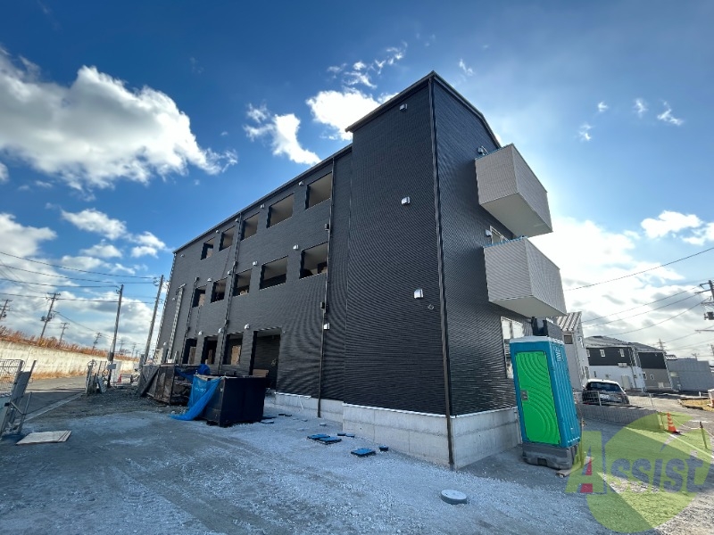 建物外観　仙台市宮城野区白鳥２丁目「メリディアン白鳥」