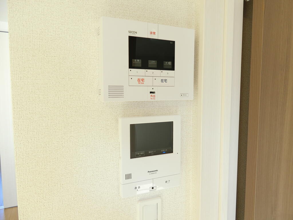セキュリティ　室内写真は同施工会社か別部屋を使用しております。