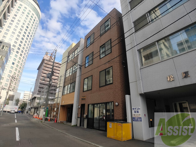 建物外観　札幌市中央区南３条西「プレプラージュ」