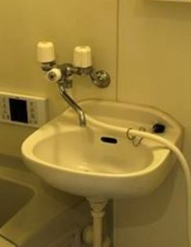 洗面設備　広い洗面スペース