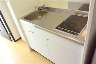 キッチン　お部屋によって向きが違います。