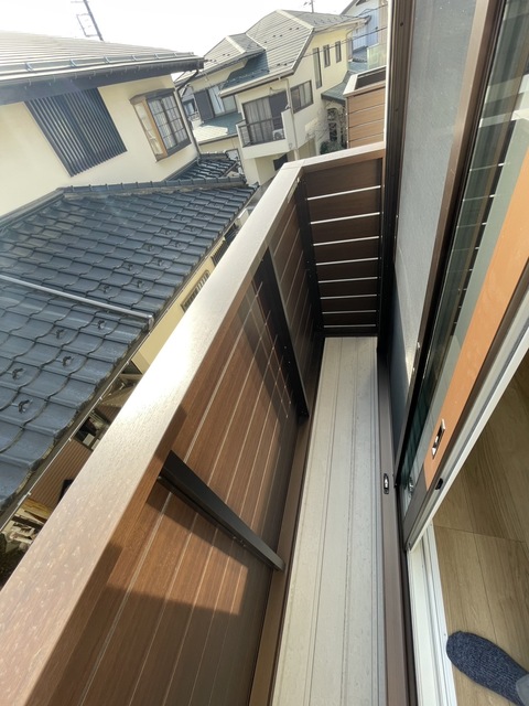 バルコニー　別部屋参考写真です