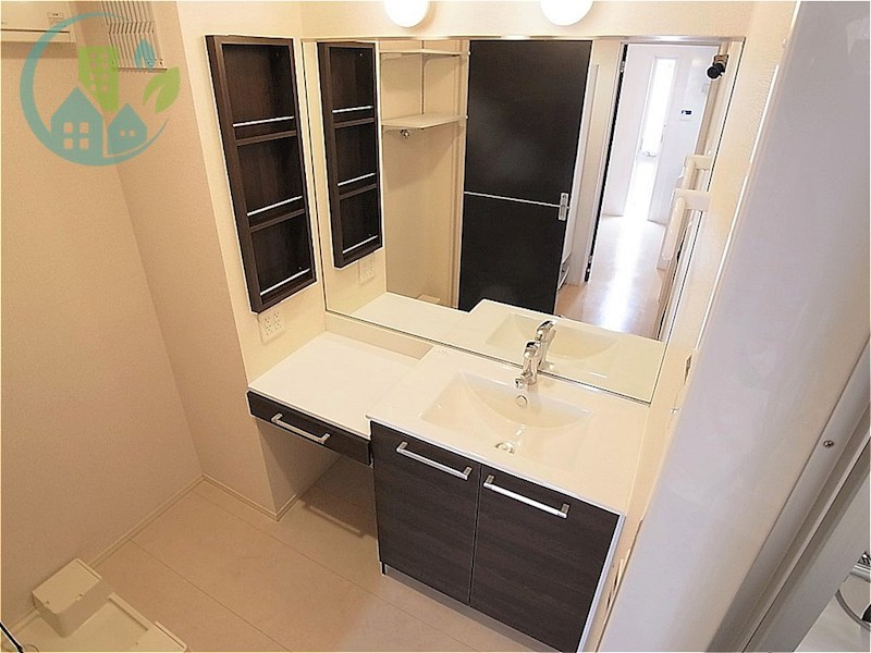 洗面設備　ディアコート住吉本町（ネット無料、大和ハウス）