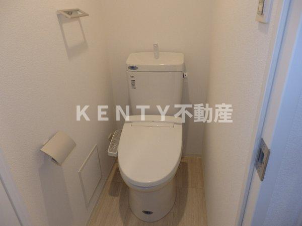 トイレ　トイレもきれいです
