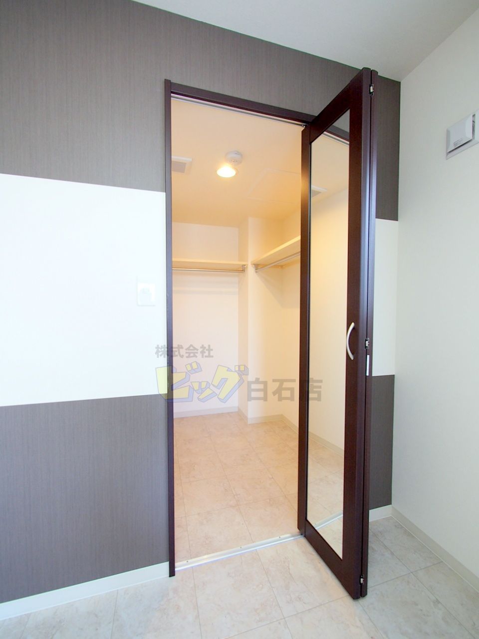 収納　広々ウォークインクローゼット付きです♪