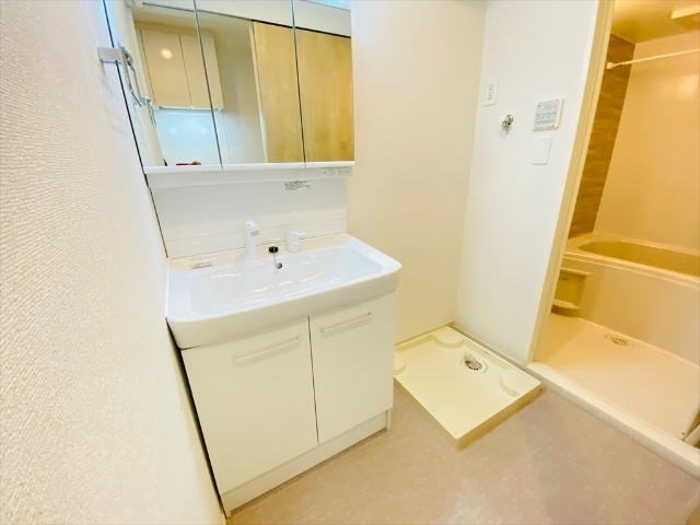 洗面設備　＊コンテチェストIIIと同タイプのお部屋です。