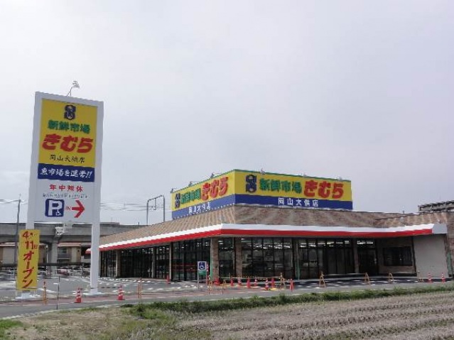 スーパー　新鮮市場きむら岡山大供店（スーパー）まで206m