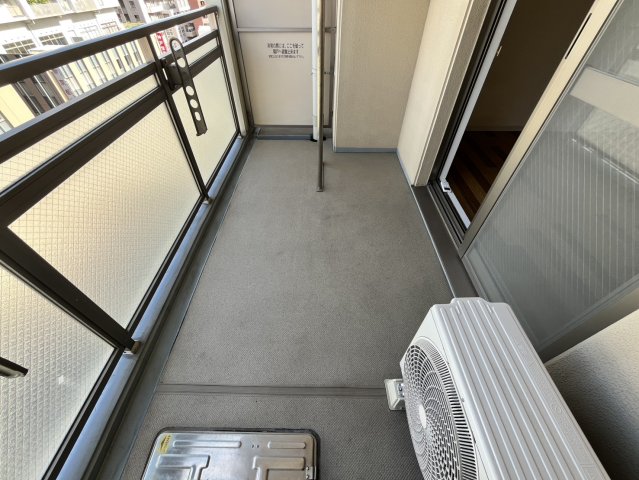 バルコニー　広々としたバルコニーです