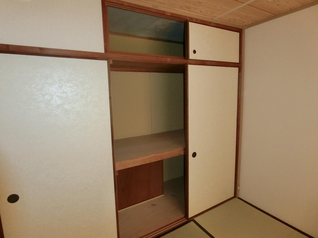 収納　和室の押入