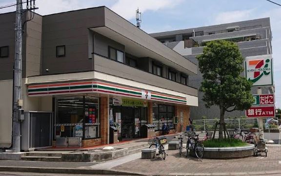 コンビニ　セブン－イレブン市川妙典店（コンビニ）まで184m
