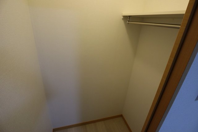 収納　ウォークインクローゼットです