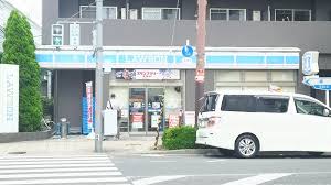 コンビニ　ローソン 浪速警察署前店（コンビニ）まで258m