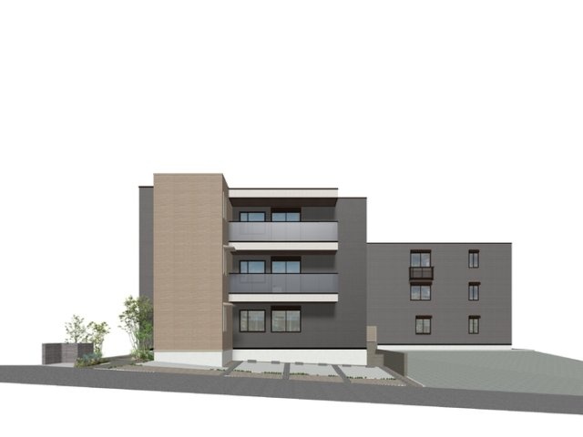 建物外観　完成パース