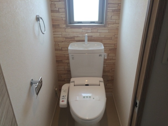 トイレ　清潔感のあるトイレです。