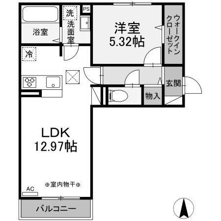 カサソレイユの間取り写真