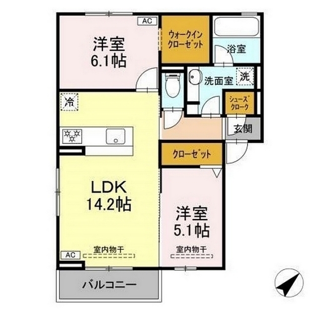 恵比寿の森の間取り写真