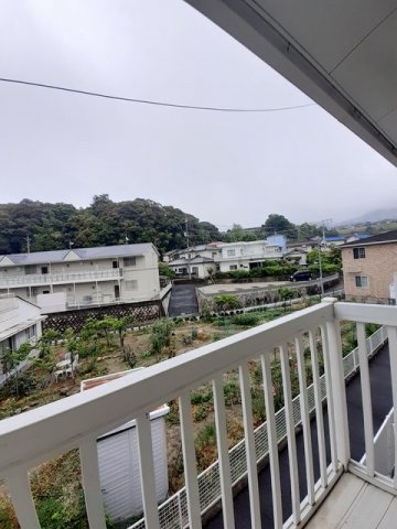 バルコニー　バルコニーがあります
