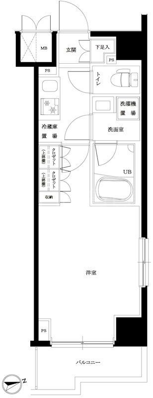 ルーブル川崎神明町の間取り写真