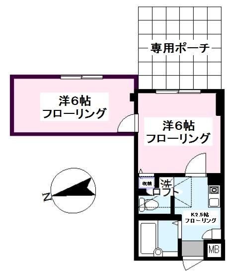 セラーノ高円寺の間取り写真
