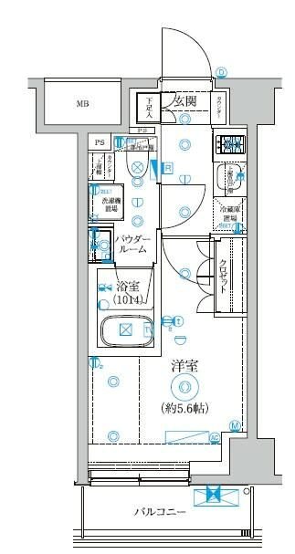 セジョリ横浜WESTIIの間取り写真