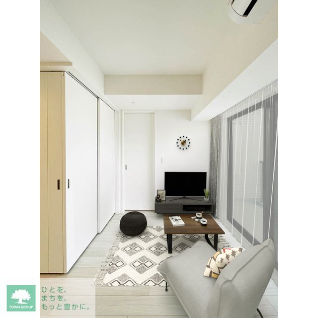 居室・リビング　家具・調度品については実際の賃貸には含まれません。