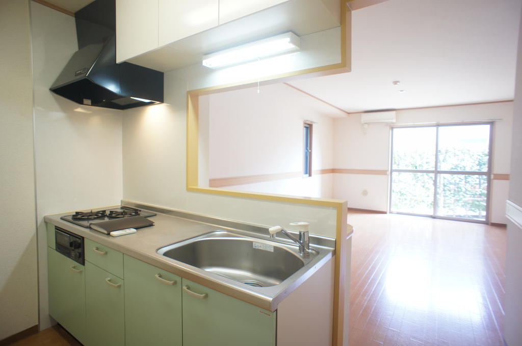 キッチン　システムキッチン★２口ガスコンロ