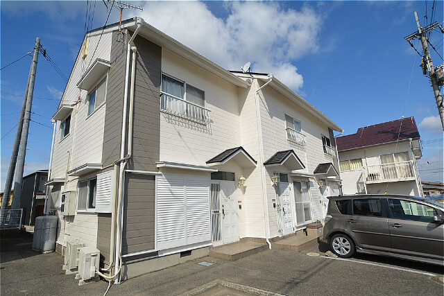 植田ハイツ3号地の建物外観