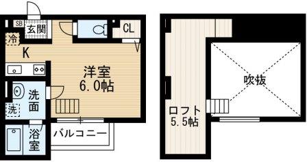 Luv　Style垂水の間取り