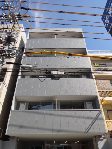 広島市中区羽衣町のマンションの建物外観