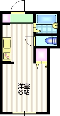 サンライズ弦巻の間取り