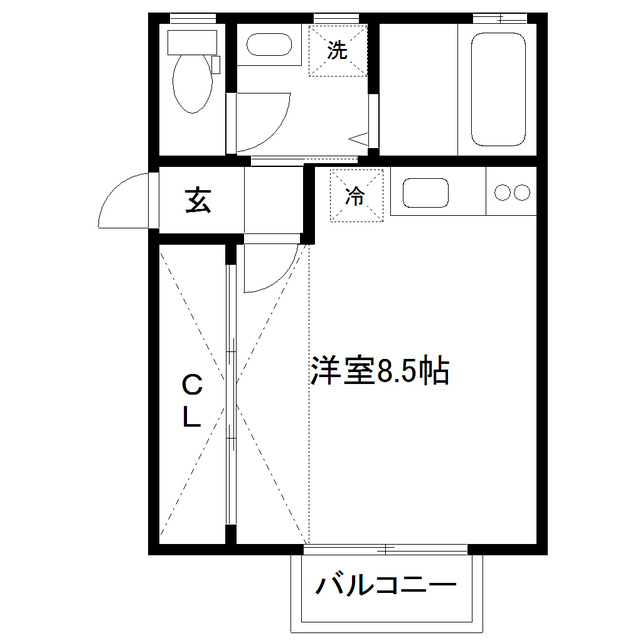 トラントロア２_間取り_0