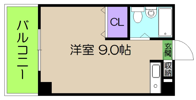 コンフォール朝倉の間取り