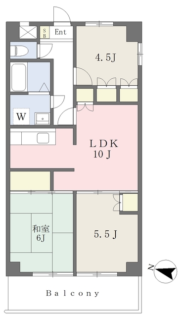 グリーンパーク市ヶ尾の間取り