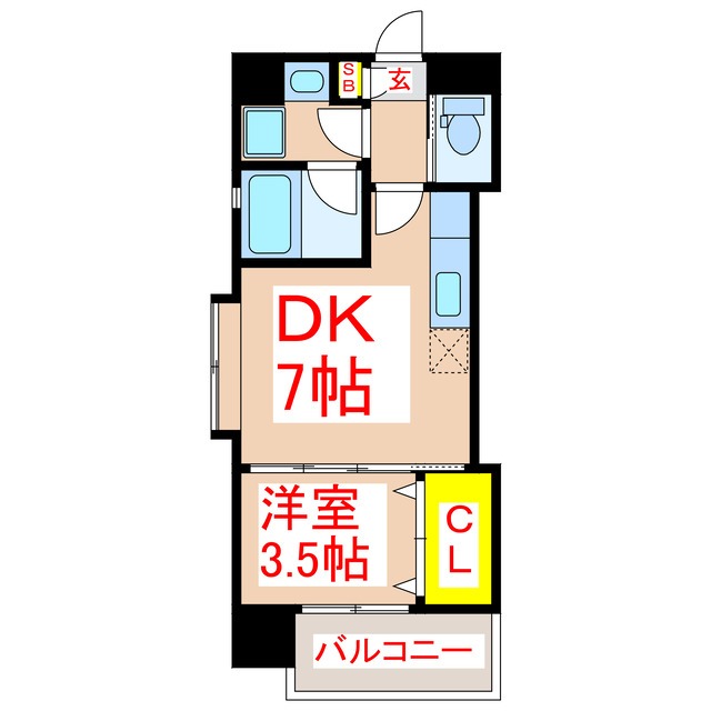 Ｌｉｎｋｕｓｃｏｕｔ　ＩＺＵＭＩの間取り