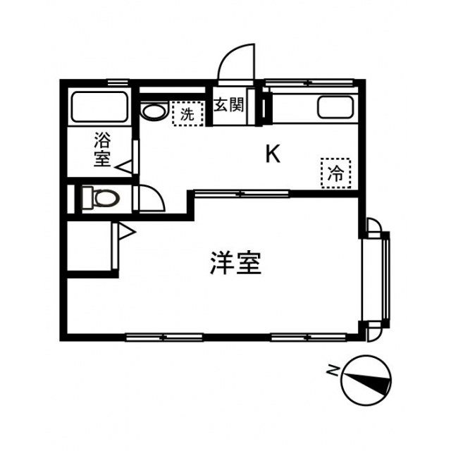 ベルメゾンの間取り