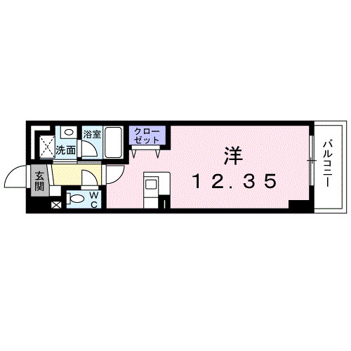 アンソレイエ・アビタシオンの間取り