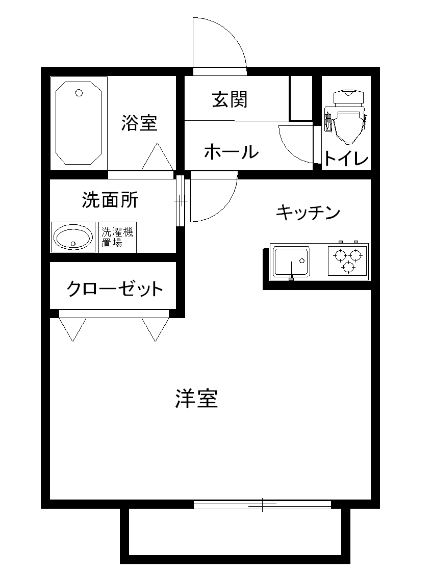 コンフォートの間取り