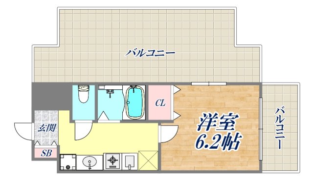 【グランデアステール芦屋の間取り】