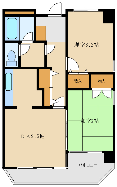 ドムスたまプラーザの間取り