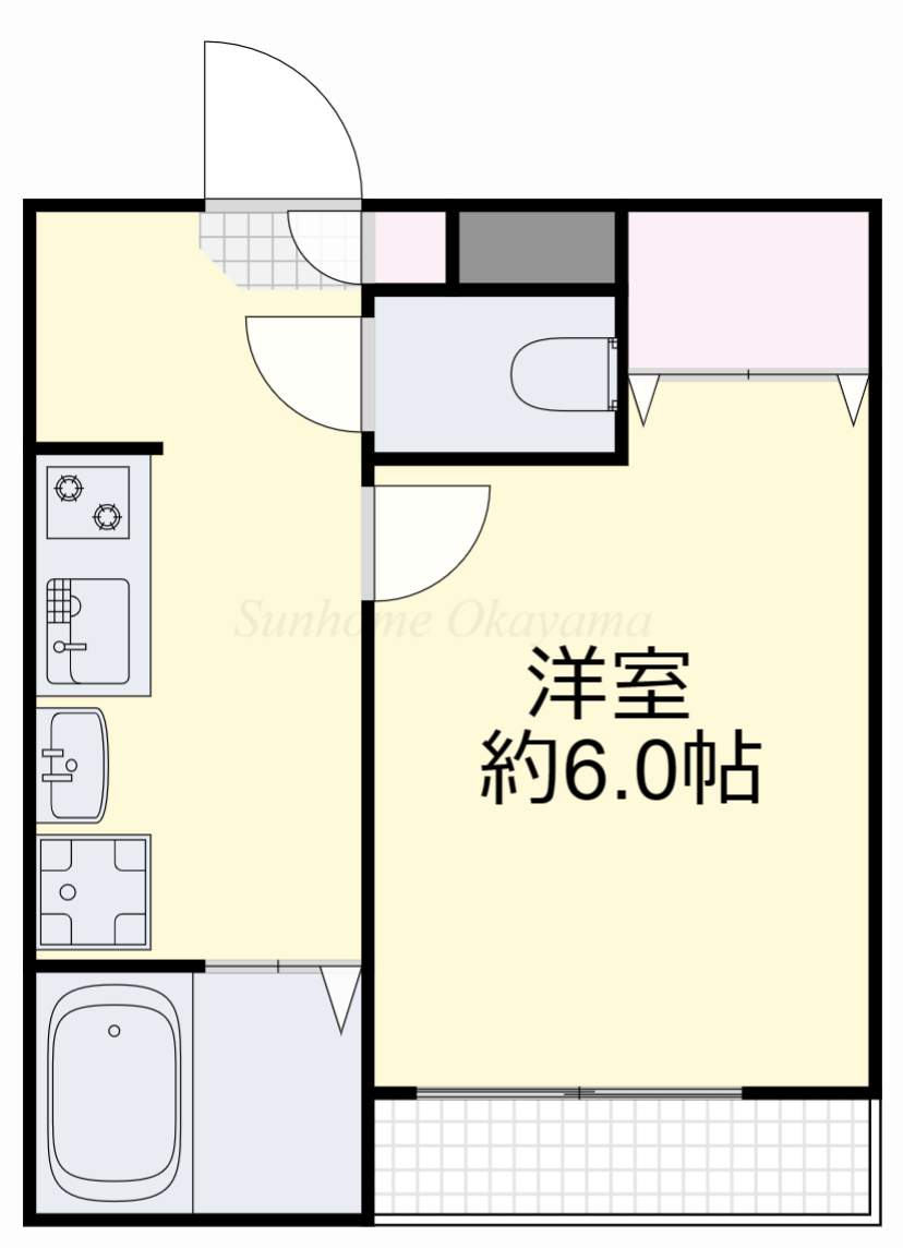 ウェーブレジデンス神田町の間取り