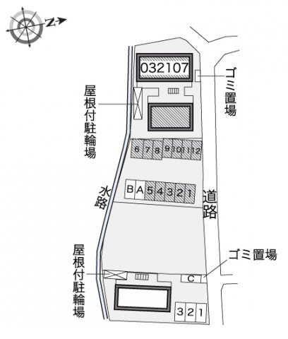 【レオパレスレイクホライズンのその他共有部分】