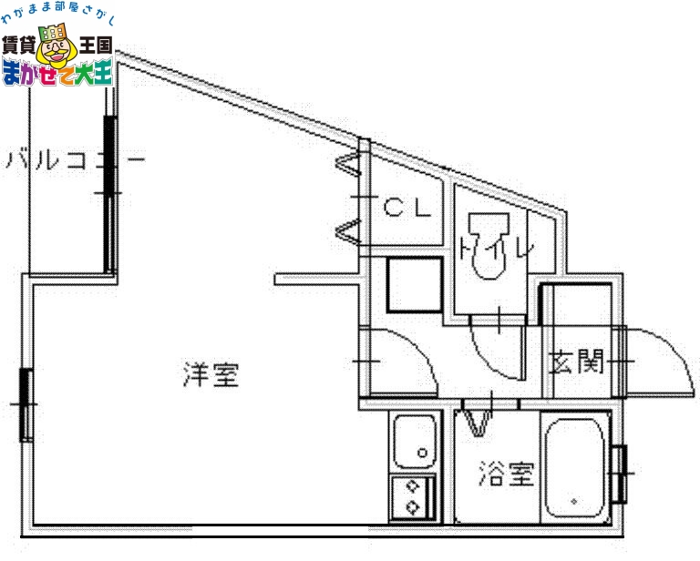 ハイツプログレスの間取り