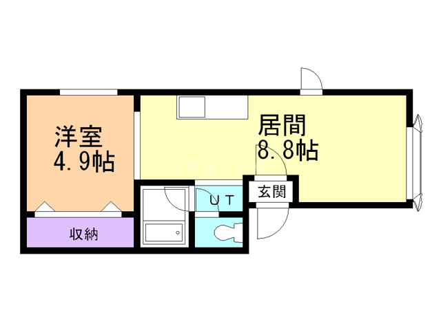 レッツリブ西野の間取り