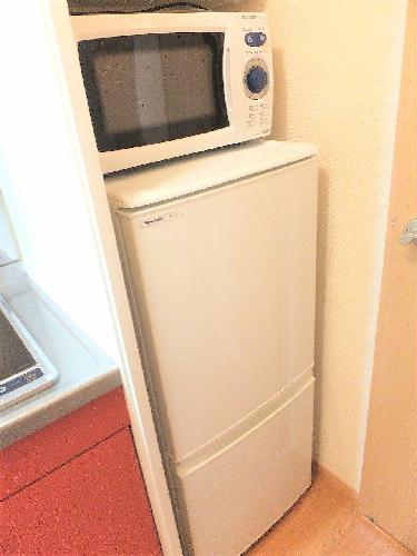 その他　電子レンジ、冷蔵庫完備