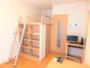 居室・リビング　ハイベッドタイプのお部屋です